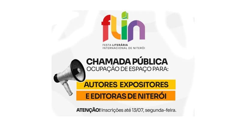 Confira os Editais para Autores Expositores e Editores para a FLIN 2026