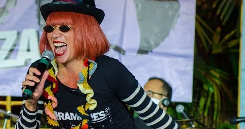 Miriam Rupertti homenageia Rita Lee na Sala Nelson