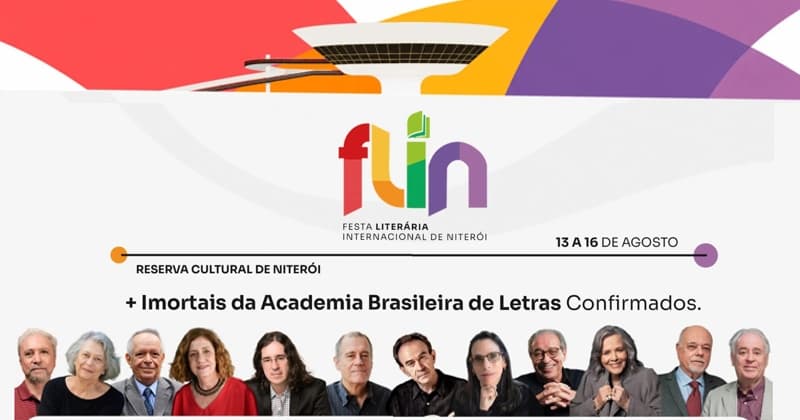 Confira os imortais da ABL confirmados na FLIN 2026