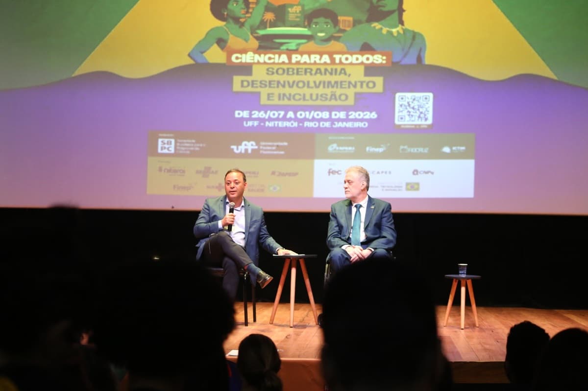 Prefeito Rodrigo Neves destaca parceria com a UFF e importância da ciência na construção de políticas públicas durante a SBPC