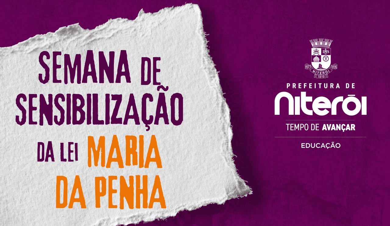 Educação de Niterói mobiliza a Rede Municipal em celebração aos 20 anos da Lei Maria da Penha